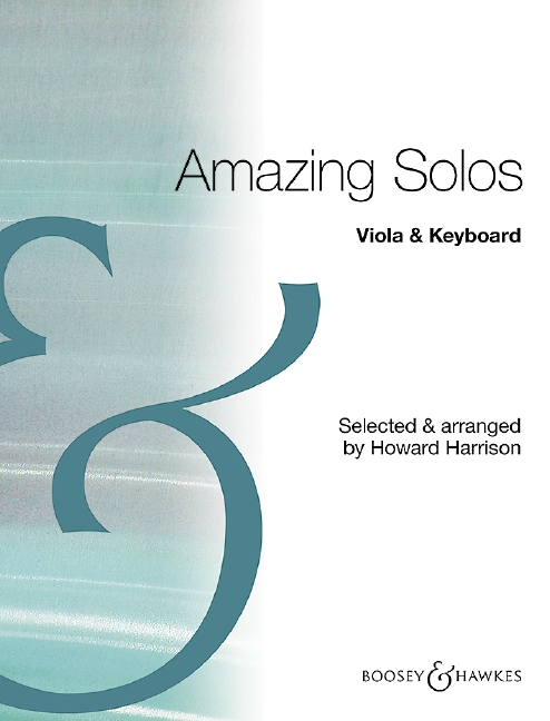 Amazing Solos, for viola and piano. 9790060094156