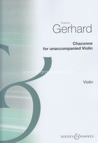 Chaconne, for unaccompanied Violin. 9790060112355