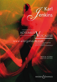 Adiemus V: Vocalise, Five Movements, for female choir (SSA) and piano. 9790060116230