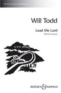 Lead Me Lord, for soprano, mixed choir  (SATB) and piano, choral score. 9790060118722