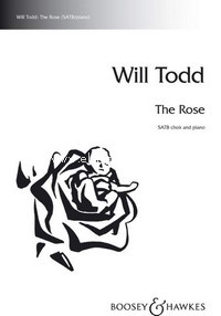 The Rose, for mixed choir (SATB) and piano, choral score