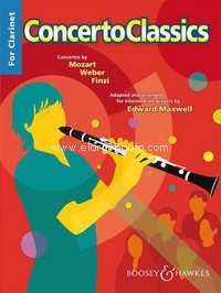 Concerto Classics for clarinet and piano