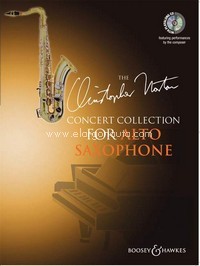 Concert Collection for Alto Saxophone, 15 original pieces, for alto saxophone and piano, edition with CD