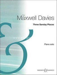 Three Sanday Places, for piano