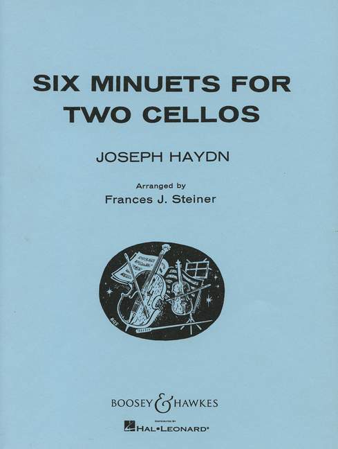 Six Minuets, for 2 cellos. 9790051370085