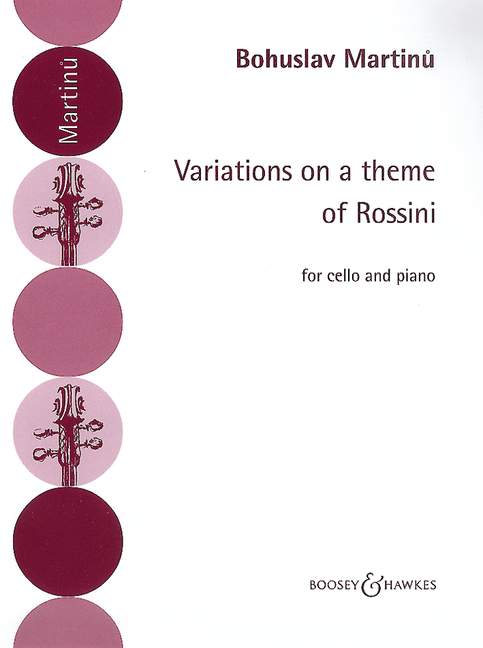 Variations on a theme of Rossini, for cello and piano
