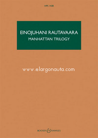 Manhattan Trilogy, for orchestra, study score. 9780851627427