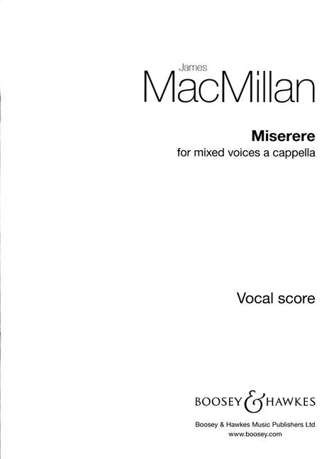 Miserere, for mixed choir (SSAATTBB) a cappella