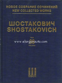 Piano Concerto No. 1 op. 35, for piano, trumpet and orchestra, score