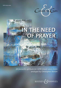 In the need of prayer, 20 favourite spirituals for mixed-voice choirs. 9780851626215