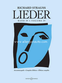 Lieder Band 4, Orchestral Songs, for voice and orchestra, score