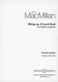 Bring us, O Lord God, for mixed choir (SATB) a cappella