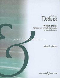 Viola Sonata, Transcription of the Cello Sonata, for Viola and piano. 9790060122927