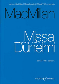 Missa Dunelmi, for mixed choir (SSAATTBB) a cappella. 9790060123450