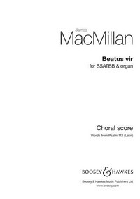 Beatus Vir, for mixed choir (SSATBB) and organ, choral score