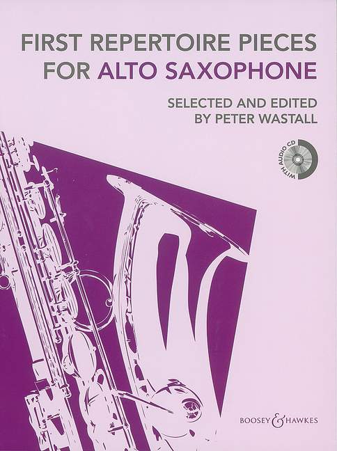 First Repertoire Pieces, for Alto Saxophone and piano. 9780851627069