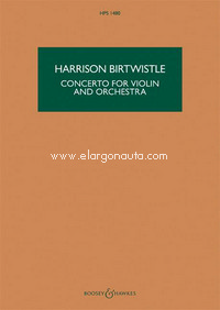 Concerto for Violin and Orchestra, study score