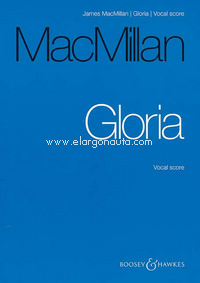 Gloria, for tenor solo, treble choir, mixed choir, brass instruments, timpani and organ, vocal/piano score