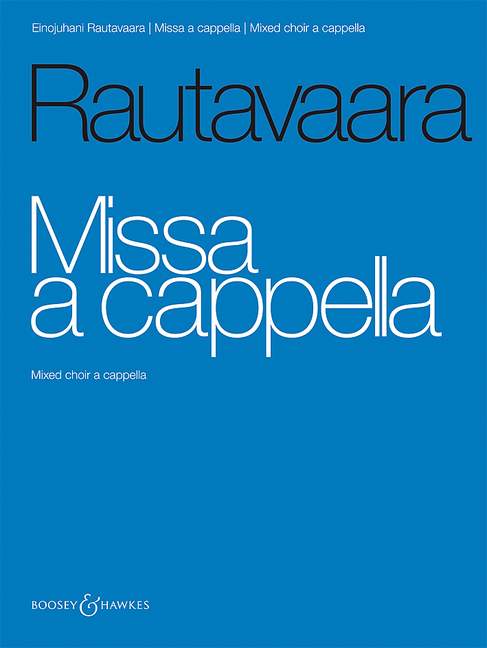 Missa a cappella, for mixed choir (SATB) a cappella. 9780851628264