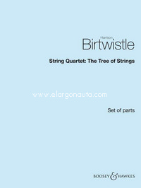 String Quartet: The Tree of Strings, set of parts. 9780851628424