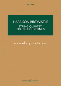 String Quartet: The Tree of Strings, study score