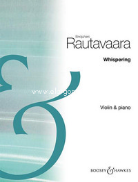 Whispering, for violin and piano