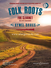 Folk Roots for Clarinet, for clarinet and piano, edition with CD