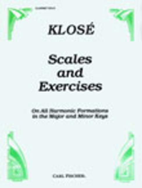 Scales and Exercises, for Clarinet