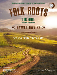 Folk Roots for Flute, for flute and piano, edition with CD