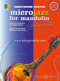 Microjazz for Mandolin, for mandolin and guitar or piano, edition with CD. 9780851629346