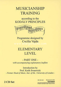 Musicianship Training according to the Kodály principles, Elementry Level - Part One, 2 CDs