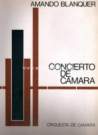 Concierto de cámara, para orquesta de cámara. 9790692120438