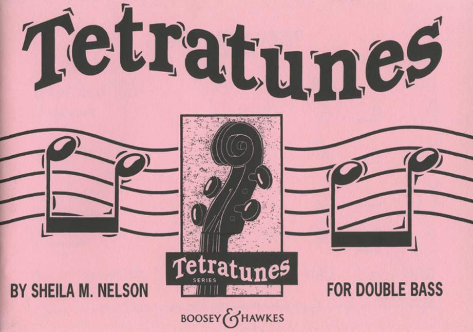 Tetratunes, for double bass, performance book