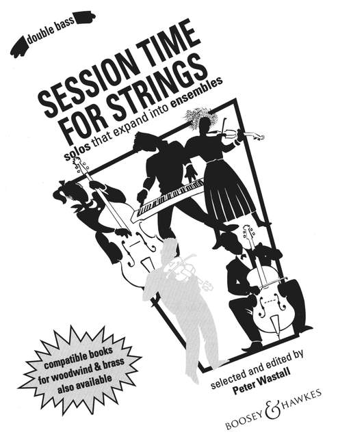 Session Time, Solos that expand into ensembles, for double bass (flexible string ensemble) and piano ad libitum, separate part