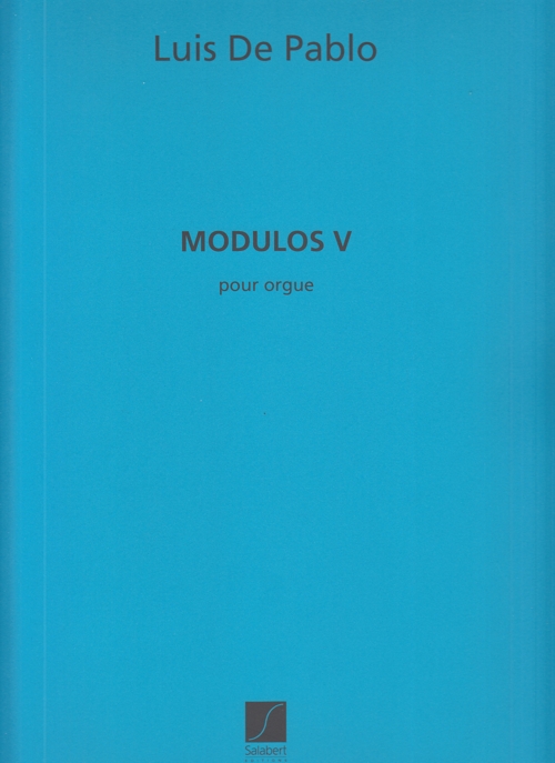 Módulos V, pour orgue. 9790048046498
