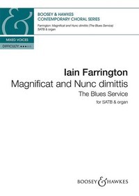 Magnificat and Nunc dimittis, The Blues Service, for mixed choir (SATB) and organ, choral score