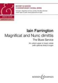 Magnificat & Nunc dimittis, The Blues Service, for unison choir and organ, choral score