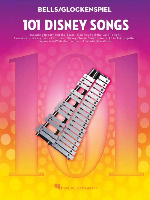 101 Disney Songs: for Bells or Glockenspiel. 9781705138649