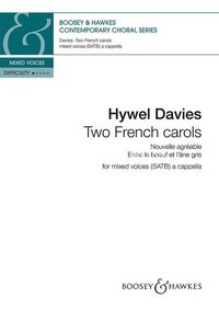 Two French carols, for mixed choir (SATB) a cappella. 9781784540456