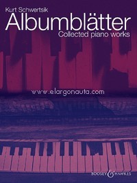 Albumblätter, Collected piano works. 9781784541798 Albumblätter, Collected piano works. 9781784541798