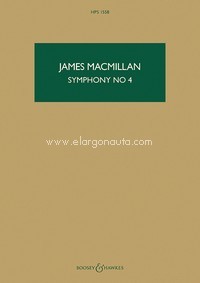 Symphony No. 4, for orchestra, study score