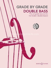 Grade by Grade - Double Bass, Grade 3, for double bass and piano, edition with CD