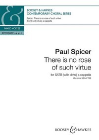 There is no rose of such virtue, for mixed choir (SATB div) a cappella