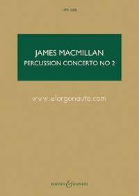 Percussion Concerto No. 2, for percussion and orchestra, study score