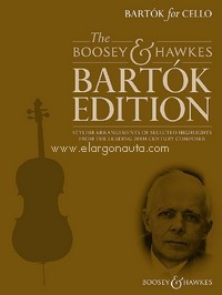 Bartók for Cello, Stylish arrangements of selected highlights from the leading 20th century composer, for cello and piano, edition with CD. 9781784544539