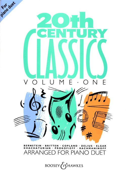 20th-Century Classics Vol. 1, for piano (4 hands). 9790060084782