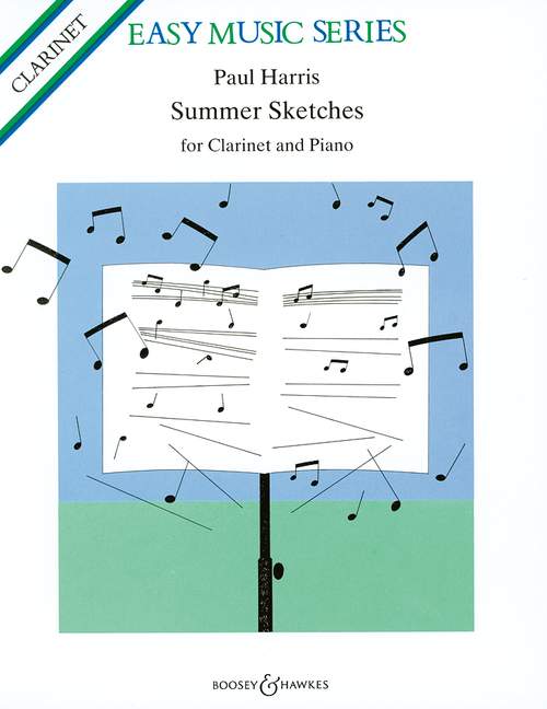 Summer Sketches, for clarinet and piano. 9790060081699