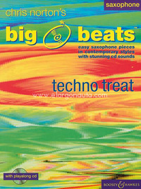 Big Beats, Techno Treat, for Alto Saxophone, edition with CD. 9780851623955