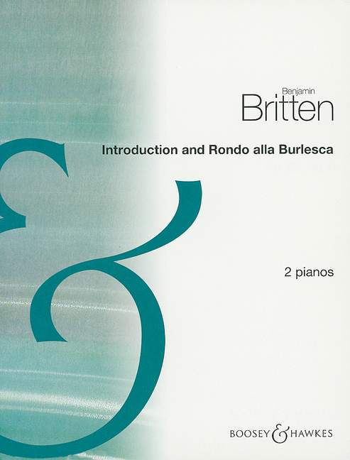 Introduction and Rondo alla Burlesca op. 23/1, for 2 pianos