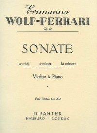 Sonata in A Minor, Op. 10, for Violin and Piano. 9790221102294